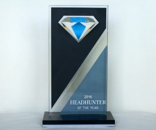 Auszeichnungen von BBRecruiting Personalberatung - Headhunter of the Year 2016